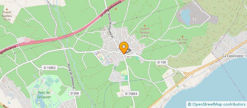 localisation de l'entreprise SEL ET TERRE  LOUPIAN