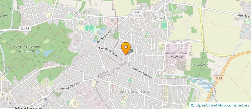 localisation de l'entreprise SEL FAGES à COURTRY