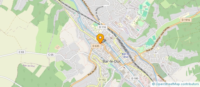 localisation de l'entreprise SEL FREDERIC JADOUL  BAR-LE-DUC