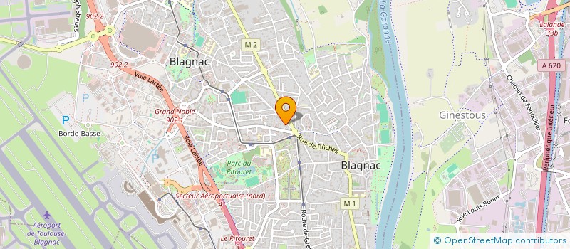localisation de l'entreprise SEL GAYRAUD à BLAGNAC