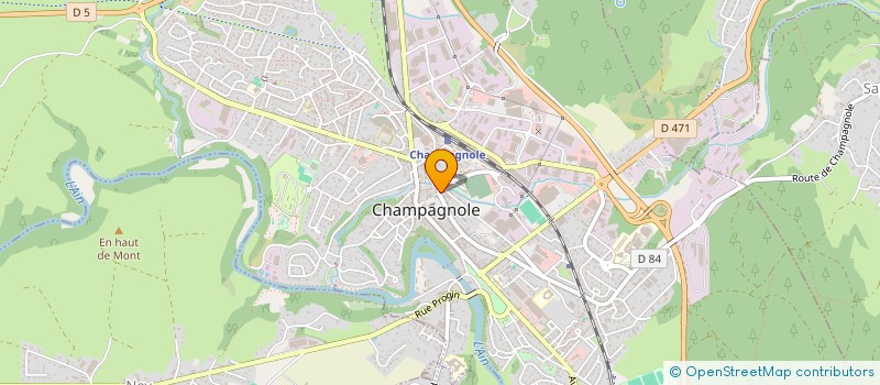 localisation de l'entreprise SEL HIER  CHAMPAGNOLE