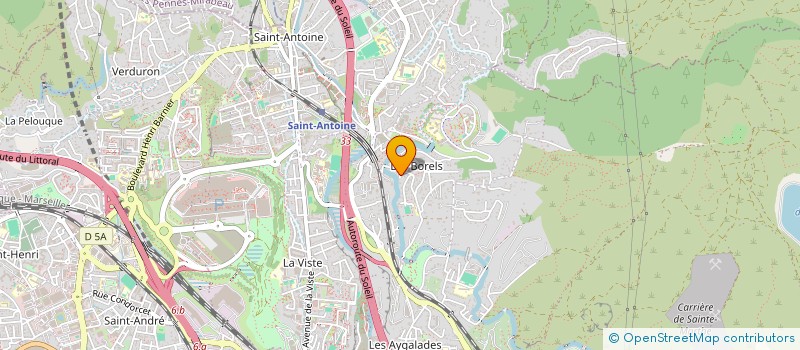 localisation de l'entreprise SEL HOUARIA LAZREUG à MARSEILLE 15EME