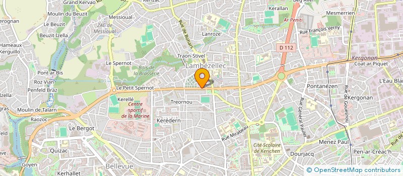 localisation de l'entreprise SEL' IDAIRE à BREST