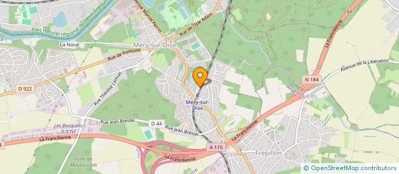 localisation de l'entreprise SEL KAMERGO  PONTOISE