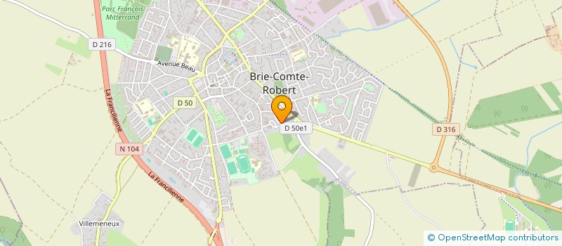 localisation de l'entreprise SEL KONE  BRIE-COMTE-ROBERT