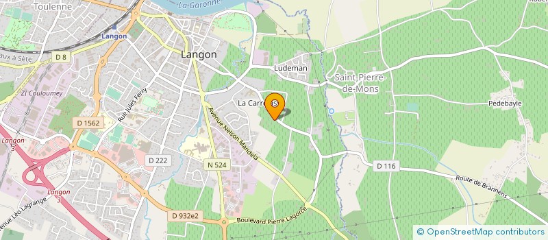 localisation de l'entreprise SEL LEGALLOIS à LANGON