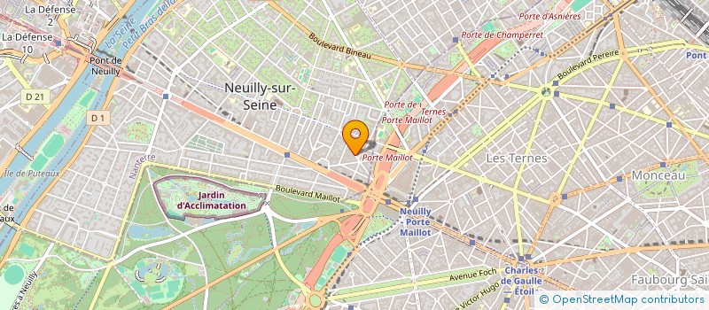 localisation de l'entreprise SEL MICHEL CASSAGNE à NEUILLY-SUR-SEINE