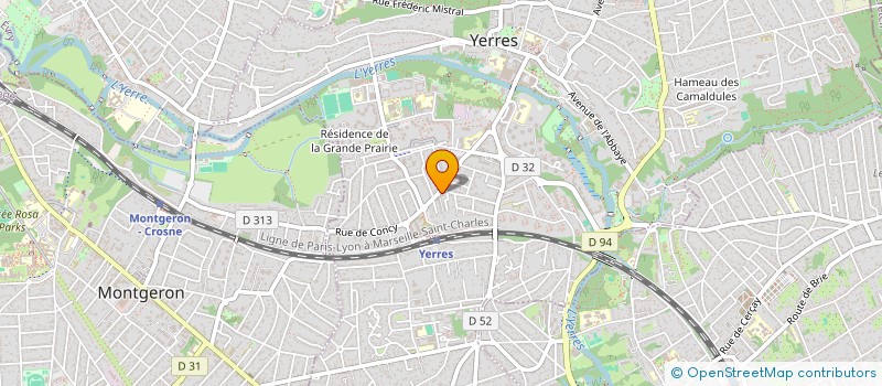 localisation de l'entreprise SEL PENNONT  YERRES