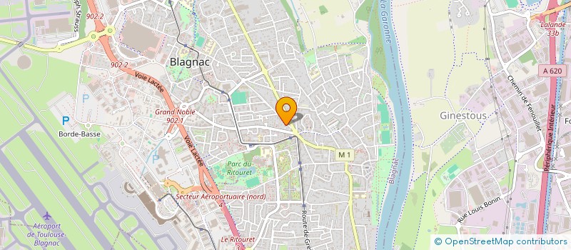 localisation de l'entreprise SEL RENAUD-BENTO à BLAGNAC