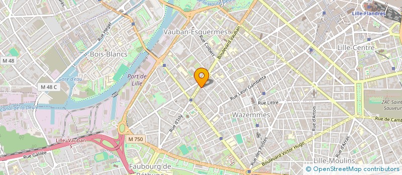localisation de l'entreprise SEL SIMA à LILLE
