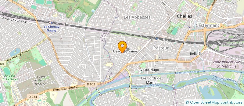 localisation de l'entreprise SEL STANCIU CORNELIA  CHELLES