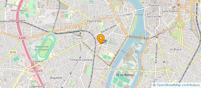 localisation de l'entreprise SELA STUDIOO  TOULOUSE