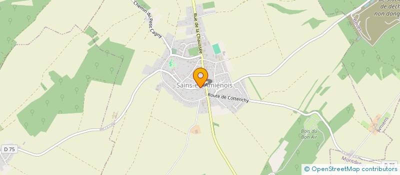localisation de l'entreprise SELAA à SAINT-FUSCIEN