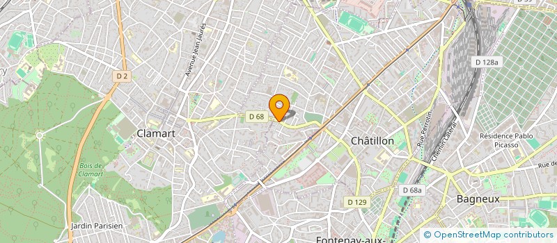 localisation de l'entreprise SELAC S A R L  CHATILLON