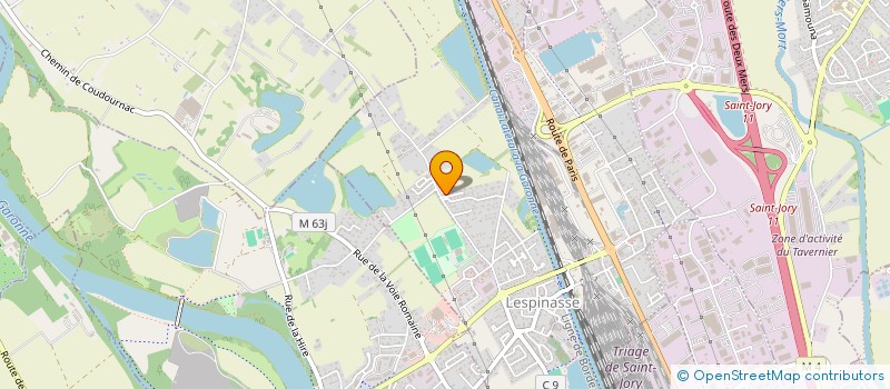 localisation de l'entreprise SELALI  LESPINASSE