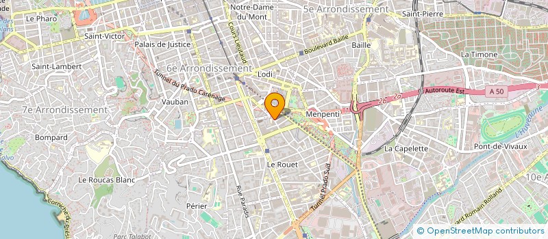 localisation de l'entreprise SELALRL DR KANSOUN ZIAD  MARSEILLE