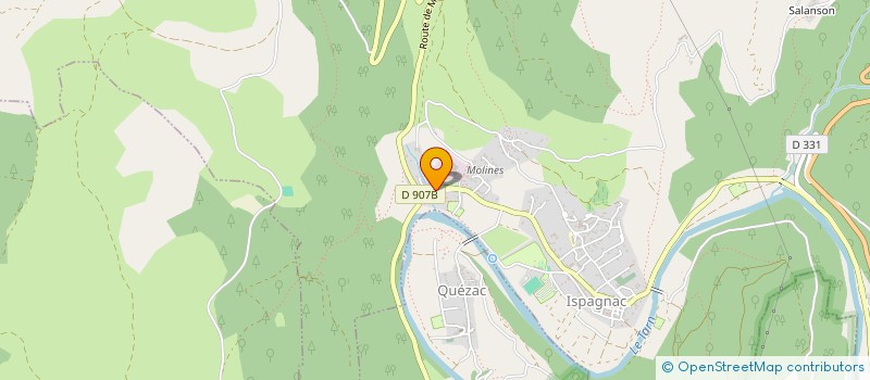 localisation de l'entreprise SELALY IMMO  ISPAGNAC