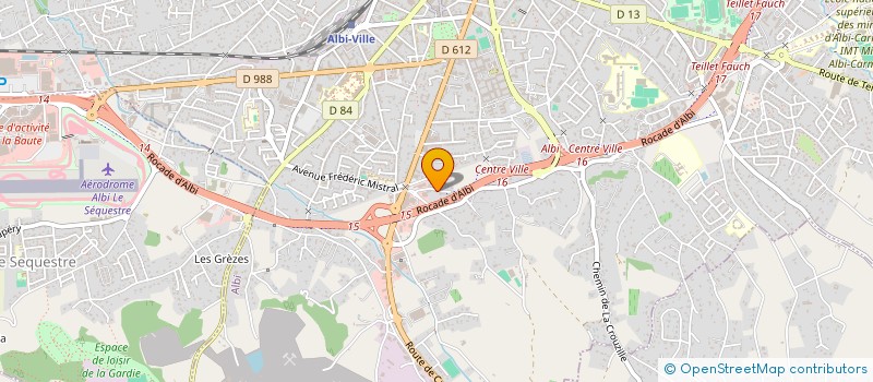 localisation de l'entreprise SELAMAX à ALBI