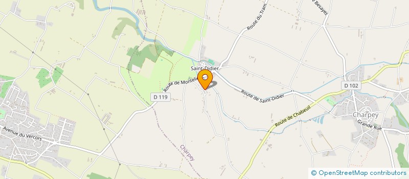 localisation de l'entreprise SELANAEL  CHARPEY