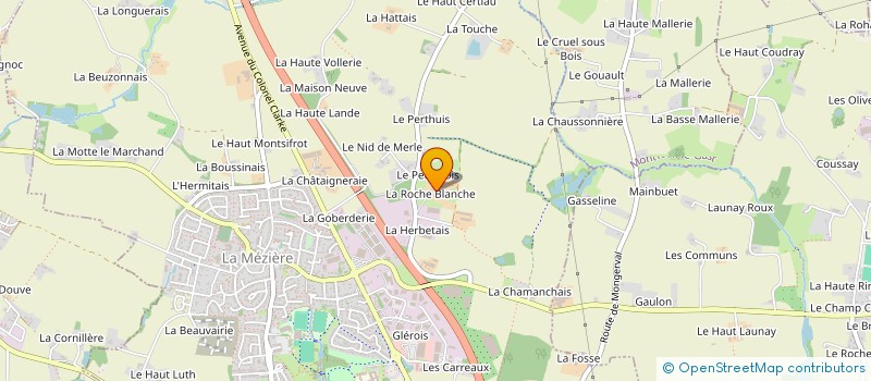 localisation de l'entreprise SELAQUIBY  LA MEZIERE