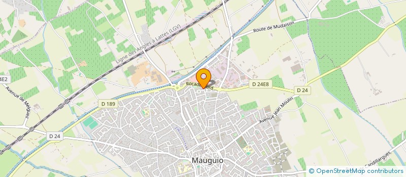 localisation de l'entreprise SELARD D ARCHITECTURE KHERAD  MAUGUIO