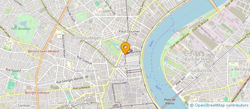 localisation de l'entreprise SELARL A.M.P. CONSEILS  BORDEAUX