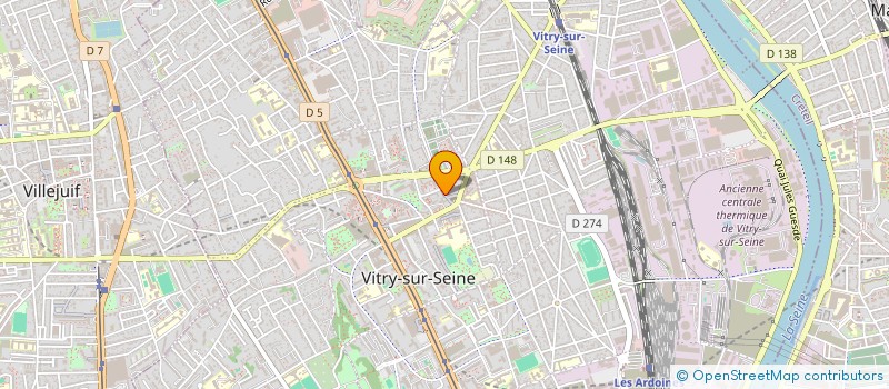 localisation de l'entreprise SELARL ABECASSIS à VITRY-SUR-SEINE