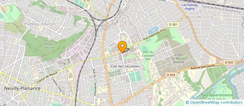 localisation de l'entreprise SELARL ABITBOL ET ASSOCIES à NEUILLY-SUR-MARNE