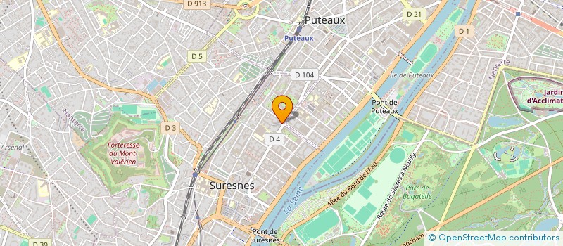 localisation de l'entreprise SELARL ABTAN à SURESNES