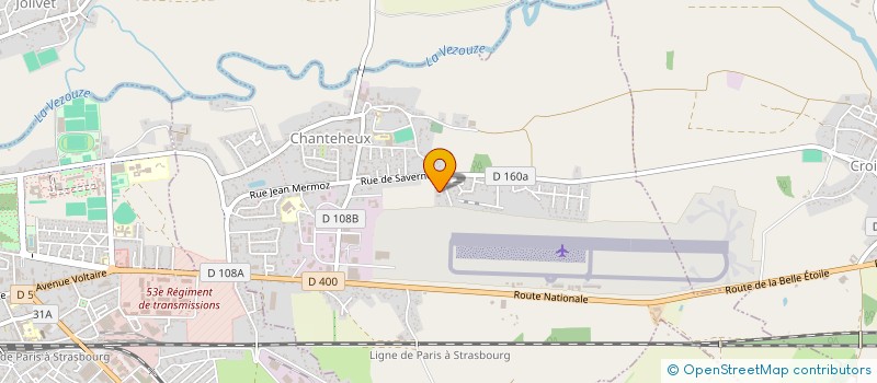 localisation de l'entreprise SELARL ACHIGAN  CHANTEHEUX