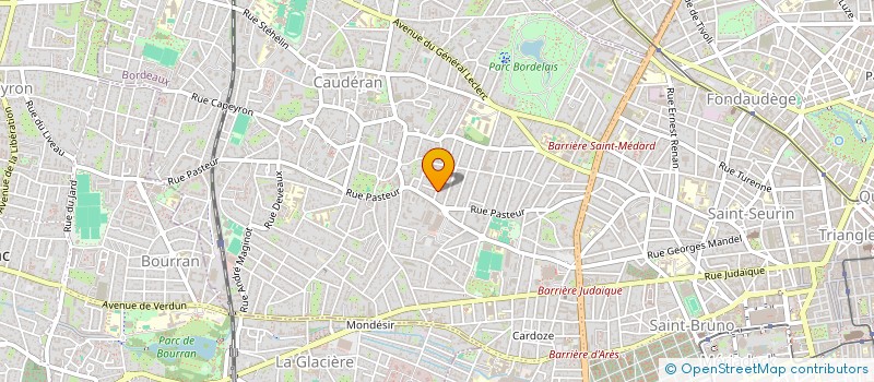 localisation de l'entreprise SELARL ACT  BORDEAUX