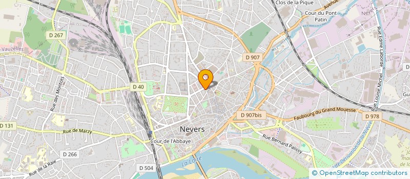 localisation de l'entreprise SELARL AGIN- PREPOIGNOT à NEVERS