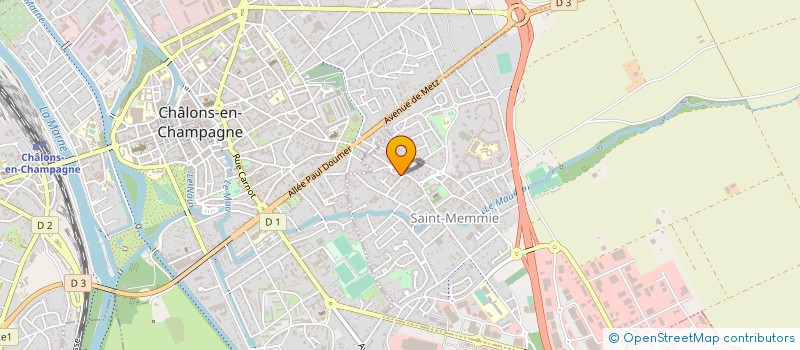localisation de l'entreprise SELARL AGORA à SAINT-MEMMIE