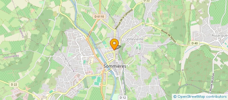 localisation de l'entreprise SELARL ALAIN MOSSE à SOMMIERES