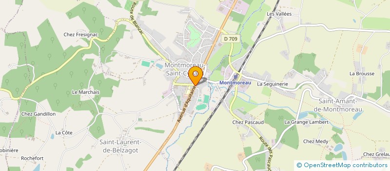 localisation de l'entreprise SELARL ALBEITAR à MONTMOREAU