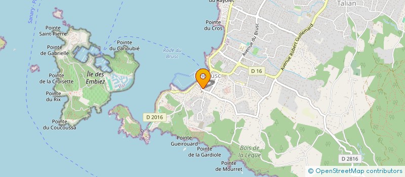 localisation de l'entreprise SELARL ALESSANDRI YOANN à SIX-FOURS-LES-PLAGES