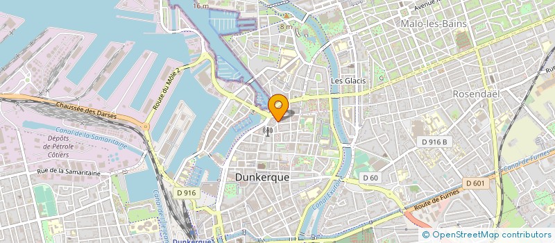 localisation de l'entreprise SELARL ALEXANDRE BRYGO à DUNKERQUE