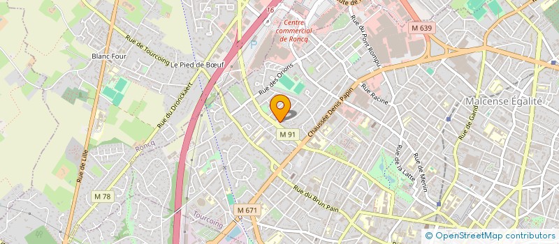 localisation de l'entreprise SELARL ALEXIA NEYRINCK  TOURCOING