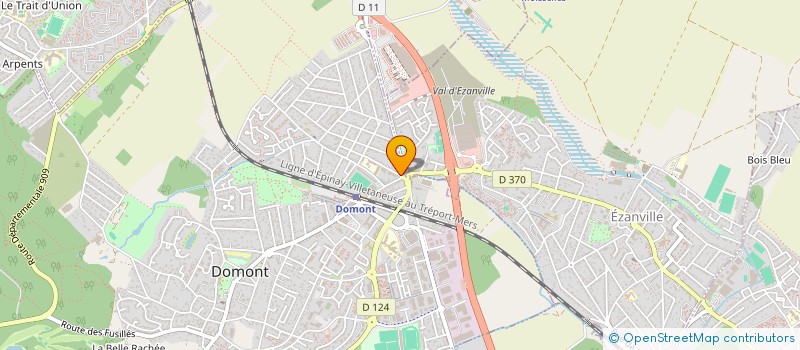 localisation de l'entreprise SELARL ALIMI DOMONT  DOMONT