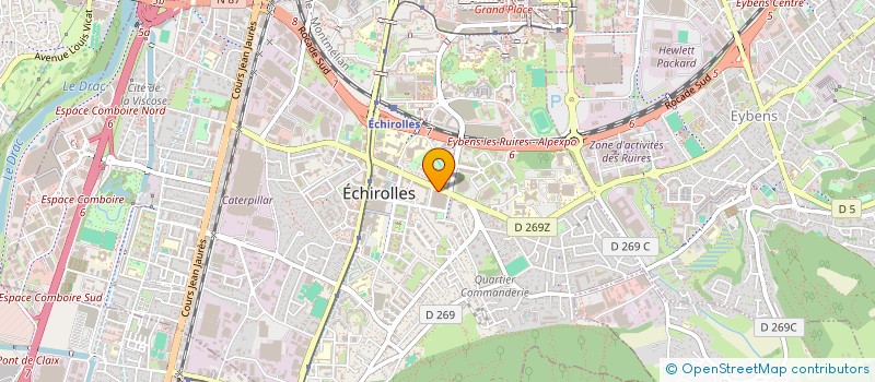 localisation de l'entreprise SELARL ANDRIEU FEOUGIER  ECHIROLLES