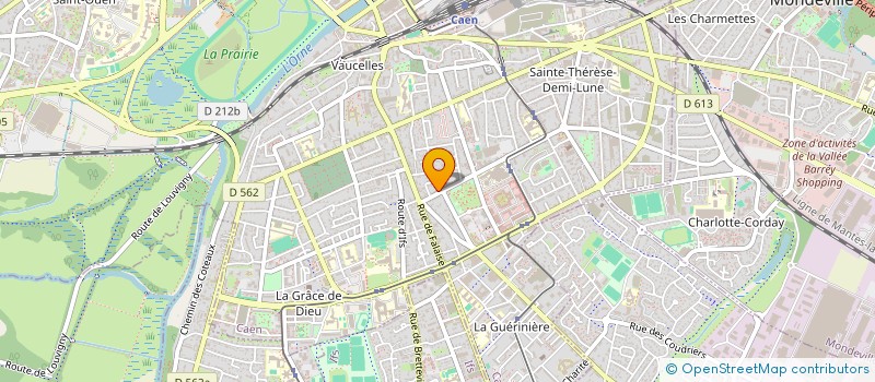 localisation de l'entreprise SELARL ANESTHESISTES DU PARC à CAEN