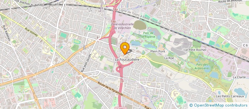 localisation de l'entreprise SELARL ANGERS MAIN à TRELAZE