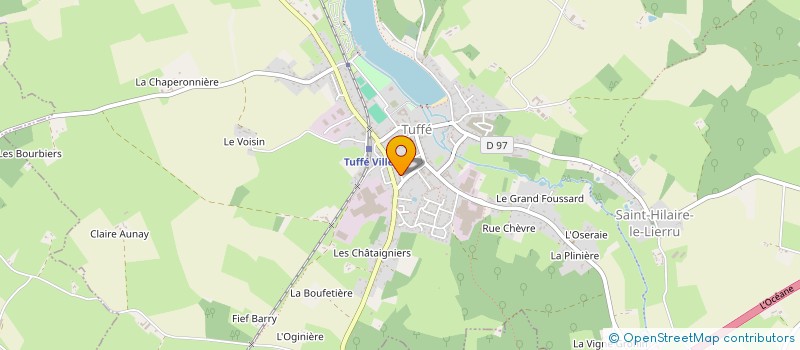 localisation de l'entreprise SELARL ANNABELLE MULOT-VERGNE  TUFFE-VAL-DE-LA-CHERONNE