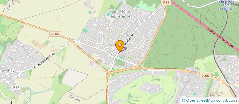 localisation de l'entreprise SELARL ANNE TONNELET  SAINT-NOM-LA-BRETECHE