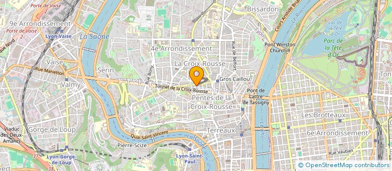 localisation de l'entreprise SELARL ARIUS à LYON