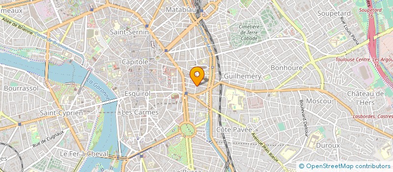 localisation de l'entreprise SELARL ARNAUNE-PRIM à TOULOUSE