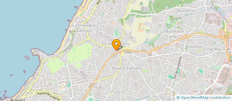 localisation de l'entreprise SELARL ARROSTEGUY  ANGLET