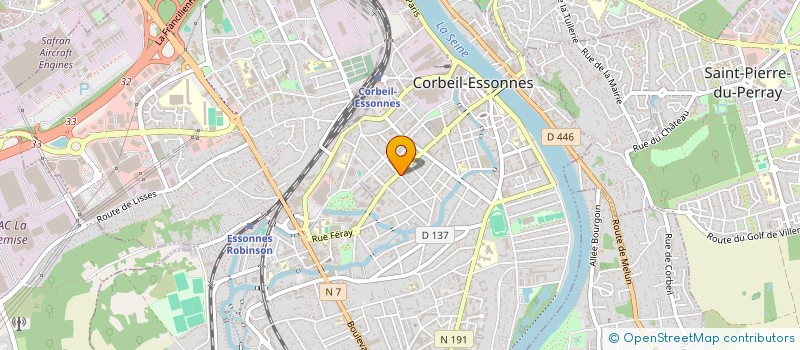 localisation de l'entreprise SELARL ASSILATAM à CORBEIL-ESSONNES