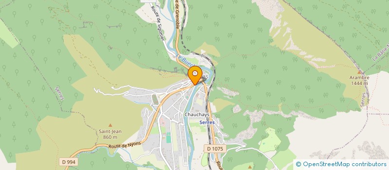 localisation de l'entreprise SELARL ASTRUC - VALLON  SERRES