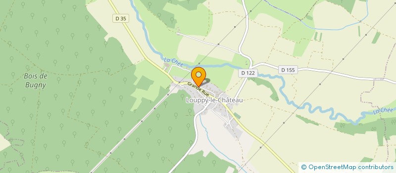 localisation de l'entreprise SELARL AUBRIET VIVIEN  LOUPPY-LE-CHATEAU